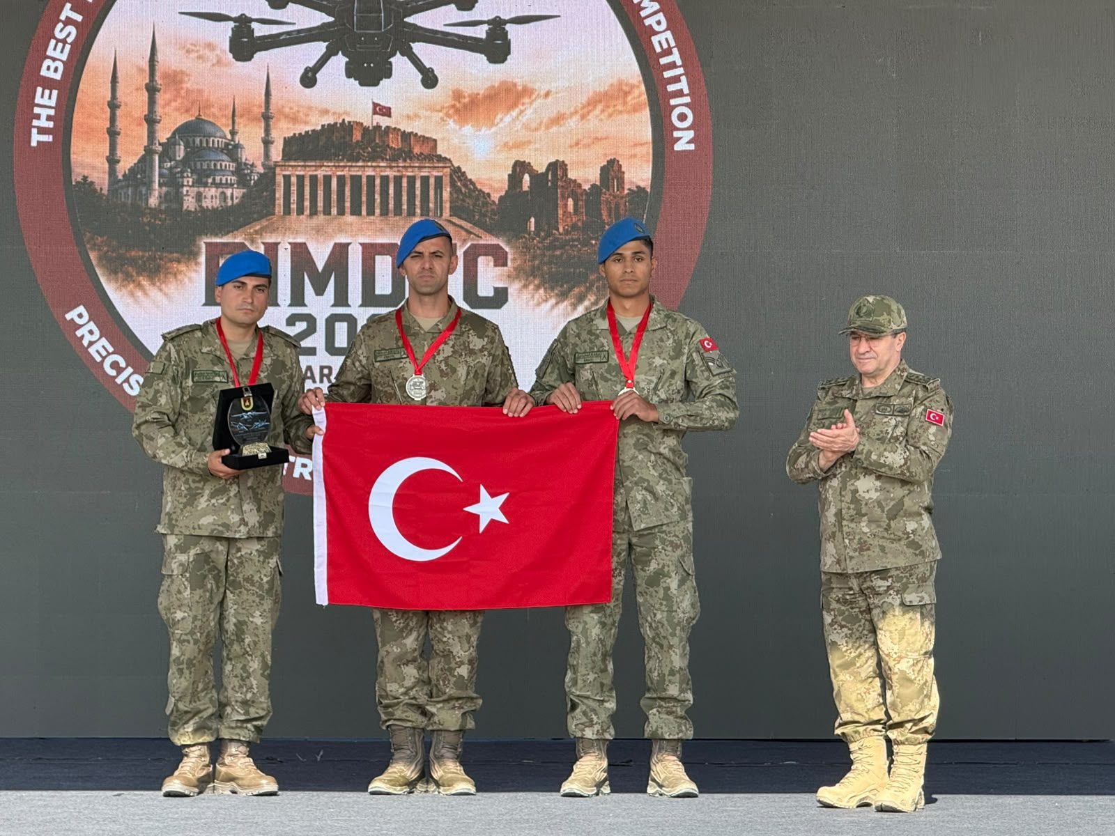 Kara Kuvvetleri'nin 'Askeri Drone Yarışması'nda Türkiye şampiyon oldu